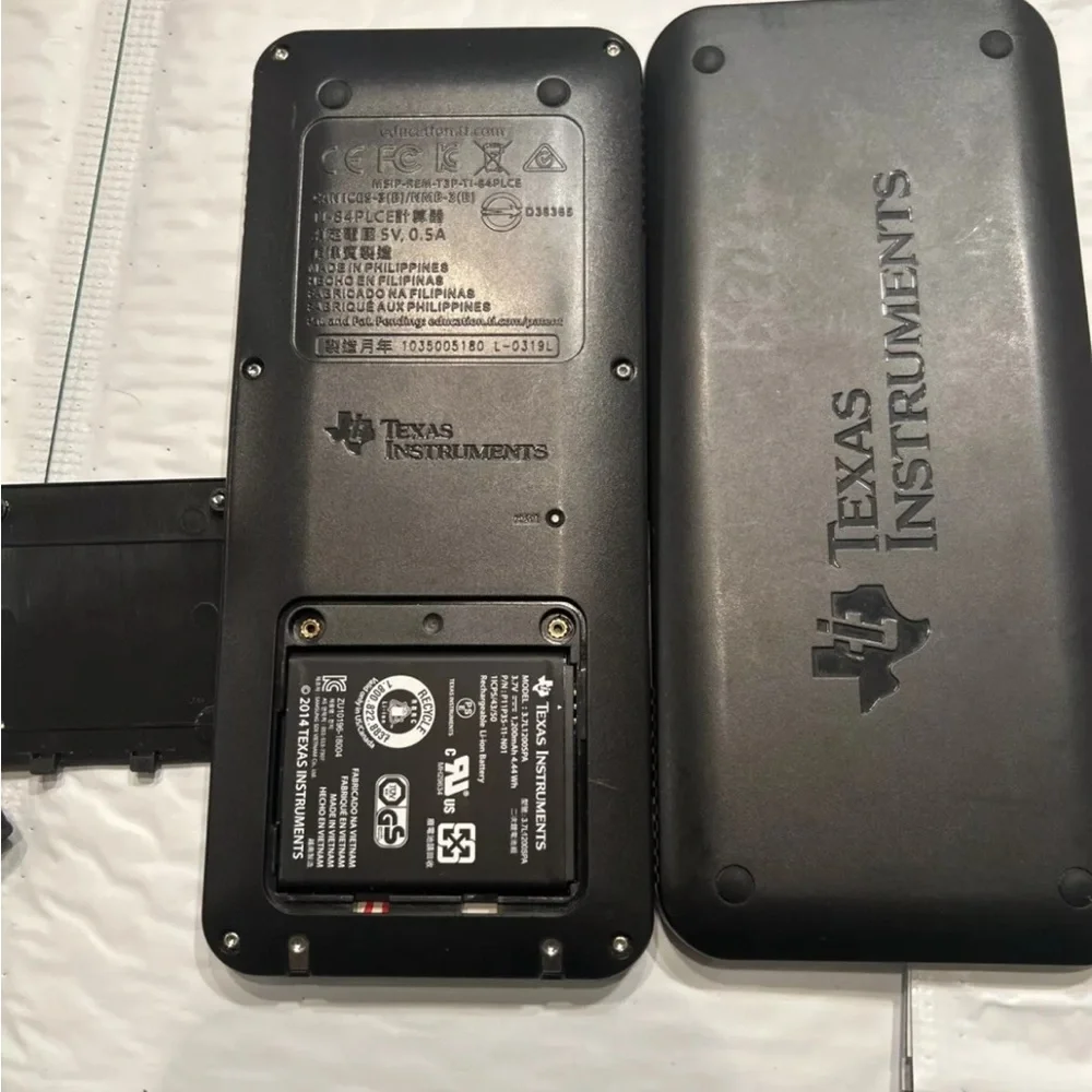Texas Instruments TI 84 Plus CE Ti Nspire CX II CAS Graphing Calculator Battery